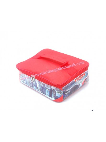 Tas Bekal Anak Merah Cars